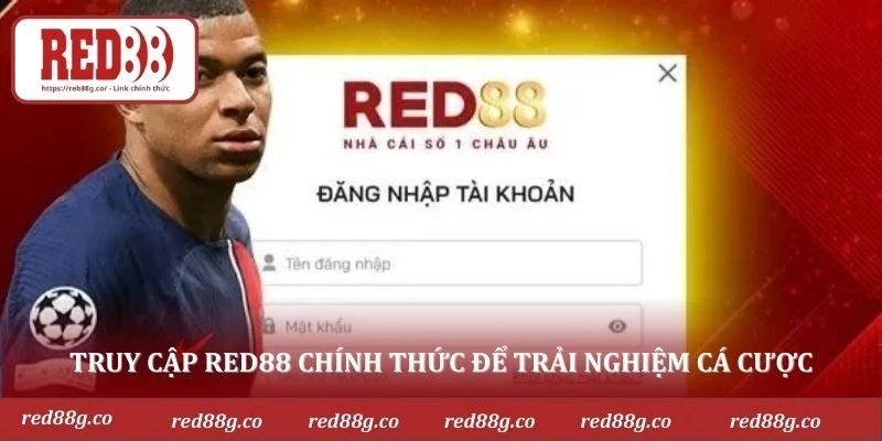 Truy cập RED88 chính thức để trải nghiệm cá cược