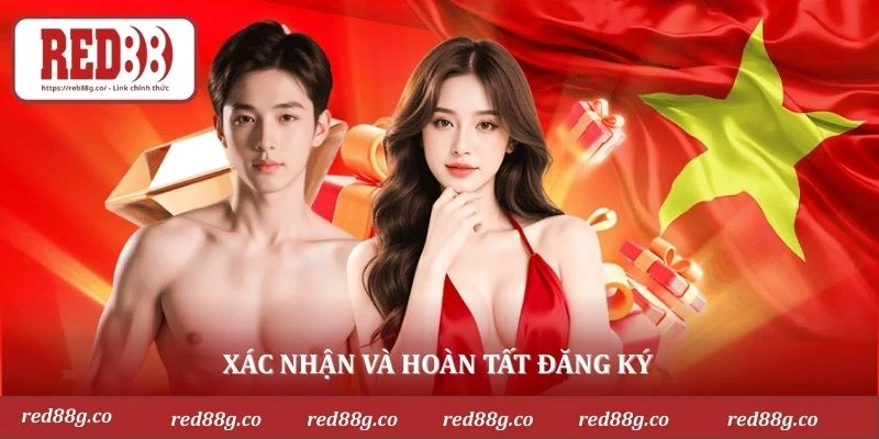 Xác nhận và hoàn tất đăng ký